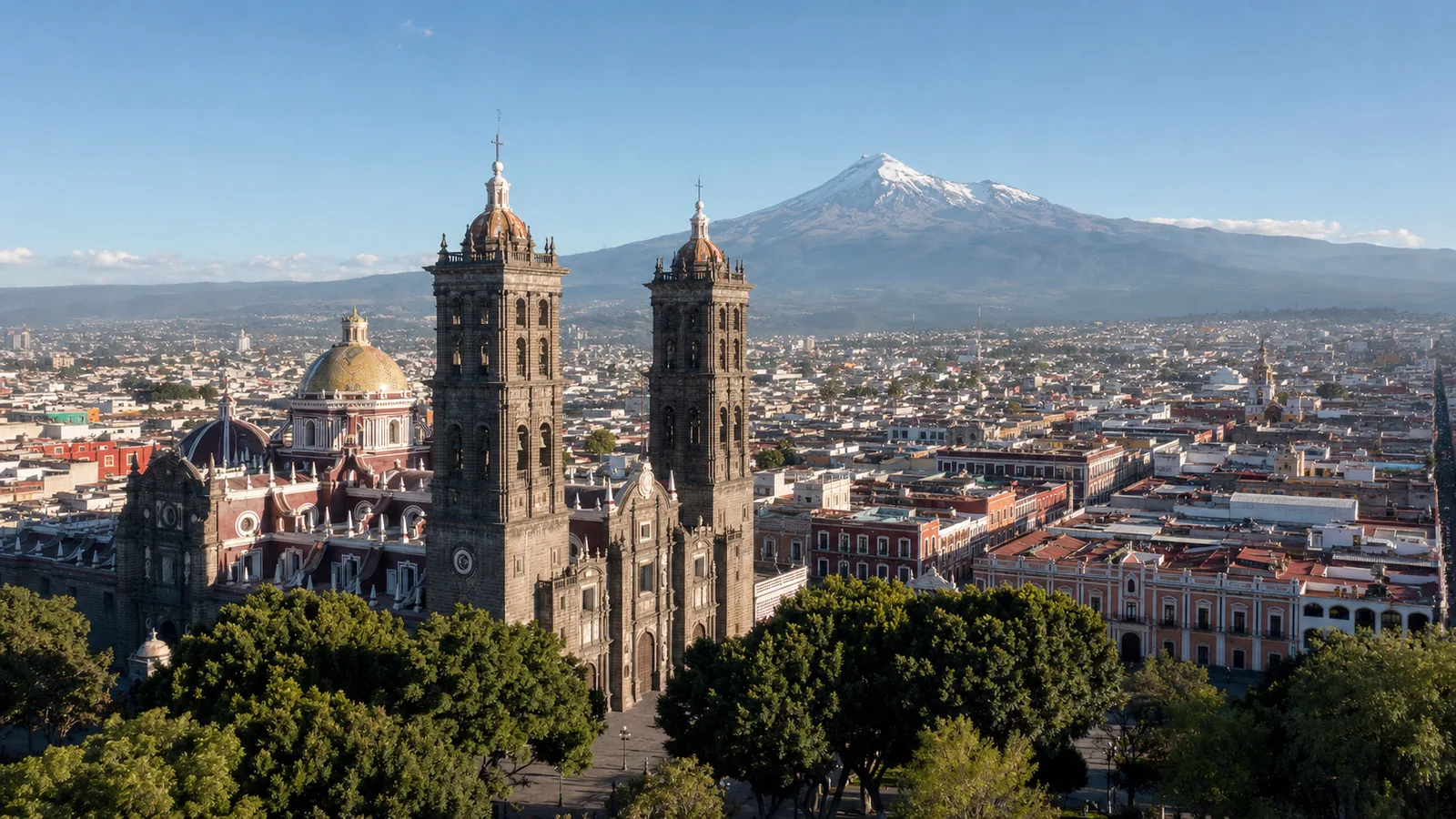 Vista de Puebla
