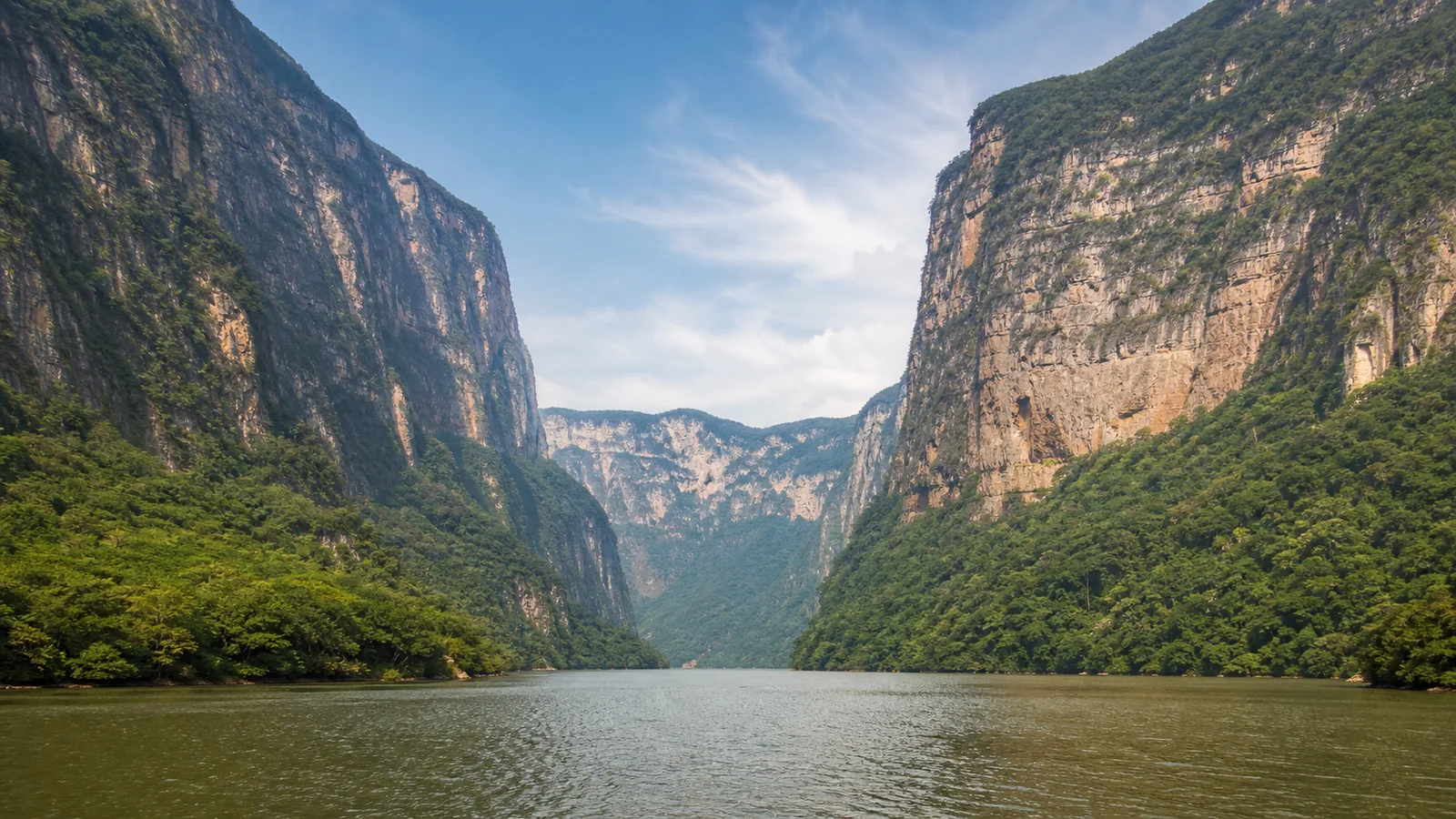 Cañón del Sumidero cerca de Tuxtla Gutiérrez